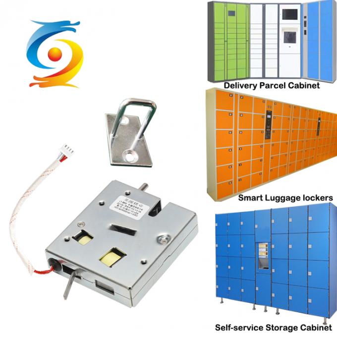 Smart Electromagnetic Solenoid Cabinet Lock Carbon Steel Customized 2