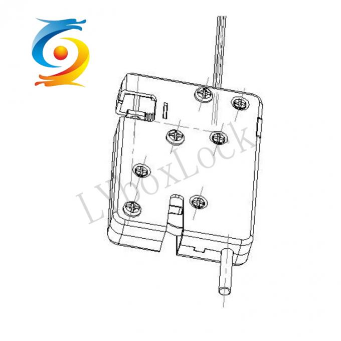 Cabinet Lock Electromagnetic 24V For Smart Electronic Storage Locker 0