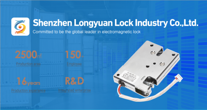 24v Electronic Solenoid Lock Factory Magnetic Supermarket Locker Lock 0