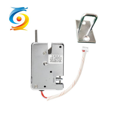 quality Smart Electric Cabinet Door Lock 24V Silver Vending Machine Lock factory