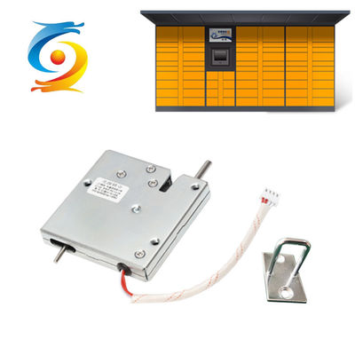 High Security 200mA Electric Solenoid Lock For Doors With Emergency Unlock