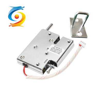 Silver 30W Electric Cabinet Lock With Fast Unlocking Low Power Consumption