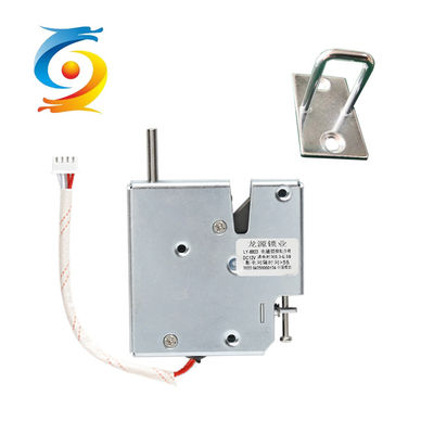 DC 12V Magnetic Solenoid Lock Stainless Steel For Luggage Storage Cabinet