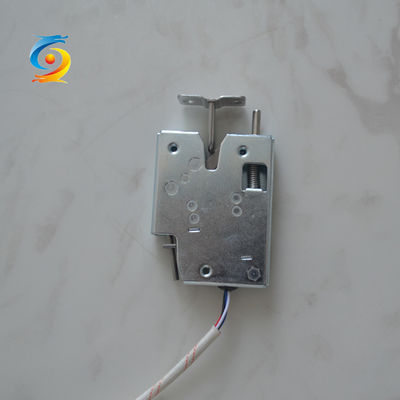 Silver Smart Locker SPCC Solenoid Locks Anti Pry Dc12v